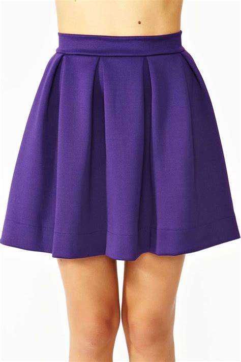 Purple Skirt: