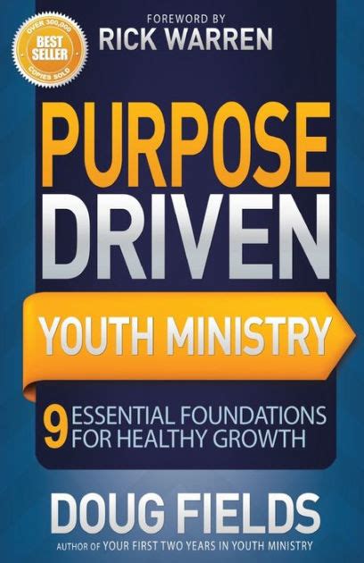 Purpose Driven Youth Ministry 9 Essential Foundations for Healthy Growth Youth Specialties Paperback Doc