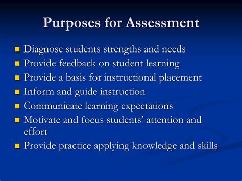 Purpose of the Placement Test