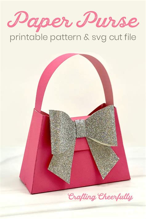 Purse Paper Template