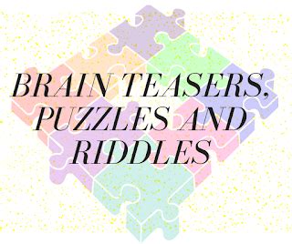 Puzzling Pastimes: Riddles to Sharpen Your Adolescent Mind