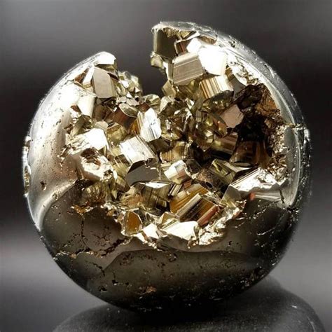 Pyrite Ball: A Shimmering Symbol of Abundance