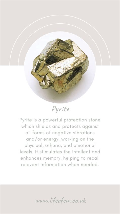 Pyrite Benefits: Unmasking the Golden Fool's Promise