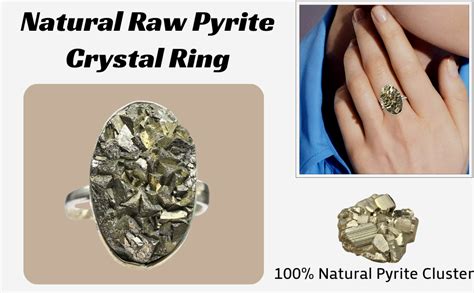 Pyrite Crystal Ring: A Talisman of Abundance and Prosperity