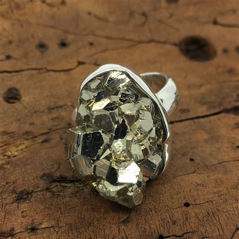 Pyrite Crystal Rings: A Conduit of Positive Energy