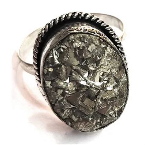 Pyrite Crystal Rings in Modern Applications