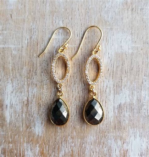 Pyrite Earrings: A Sparkly Statement for Style and Well-being