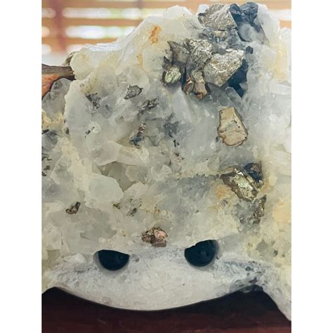 Pyrite Gold in Quartz: A Treasured Symbiosis