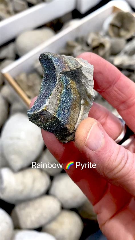 Pyrite Rainbow: A Kaleidoscope of Colors in the Heart of Earth