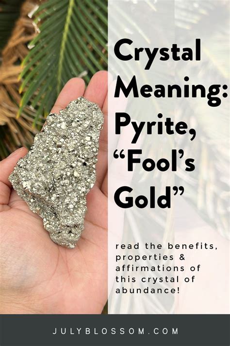 Pyrite Stone Meaning: 10,000+ Words of Insights