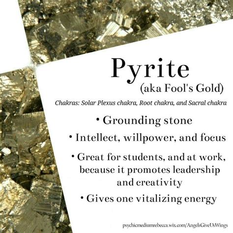 Pyrite Stone Meaning: An Overview