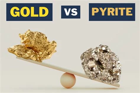 Pyrite VS Gold: The Battle of the Blondes