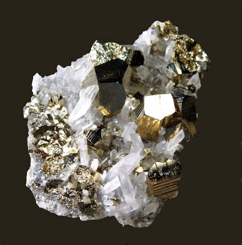 Pyrite and Quartz: A Glittering Symphony of Geology and Industry