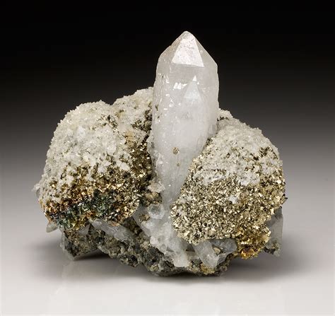 Pyrite on Quartz: A Mesmerizing Mineral Combination