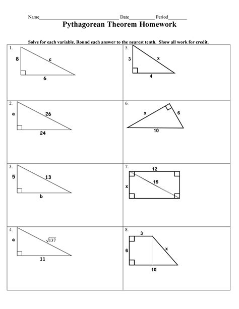Pythagorean Theorem Lets Practice Geometry Answers Epub