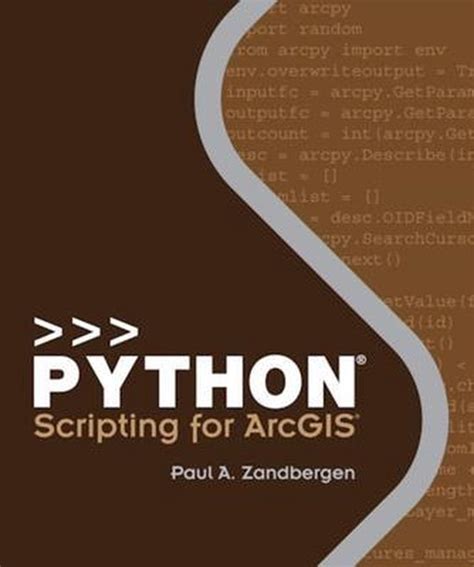 Python Scripting ArcGIS Paul Zandbergen Epub