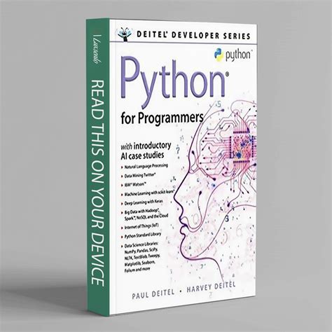 Python for Programmers with Big Data and Artificial Intelligence Case Studies Great lives observed PDF