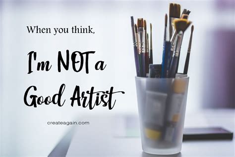 Q: What if I'm not a great artist?