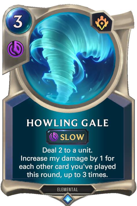 Q ability, Howling Gale