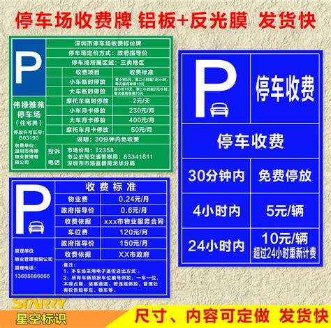 Q1：夜市停車場收費標準為何？