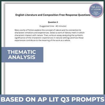 Q3 Prompts AP Lit: Uncover the Secrets of Literary Analysis
