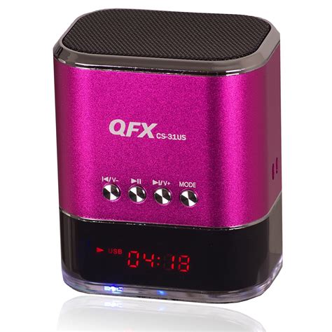 QFX CS 31USPK Portable Speaker Micro Epub