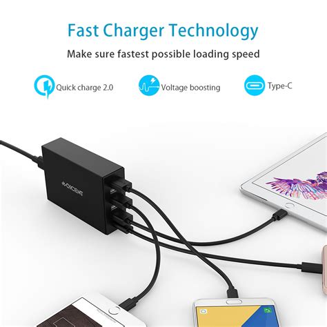 QICENT Desktop Charger Charging Technology Kindle Editon