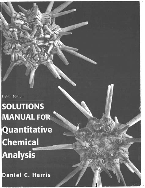 QUALITATIVE CHEMICAL ANALYSIS HARRIS SOLUTION MANUAL Ebook Kindle Editon