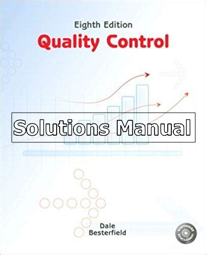 QUALITY CONTROL BESTERFIELD SOLUTIONS MANUAL 8TH EDITION Ebook Reader