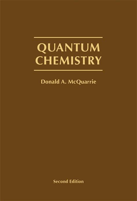 QUANTUM CHEMISTRY 2ND EDITION MCQUARRIE SOLUTION MANUAL Ebook Doc