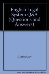 QandA English Legal System Questions and Answers Kindle Editon