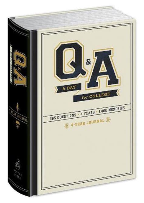 QandA a Day for College 4-Year Journal PDF