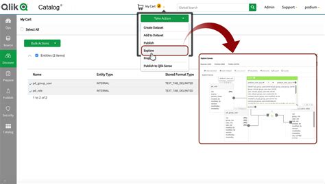 Qlik Sense How To Delele Dataset From Catalog