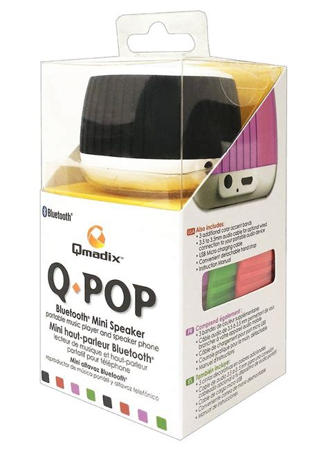 Qmadix QPOP Bluetooth Mini Speaker PDF