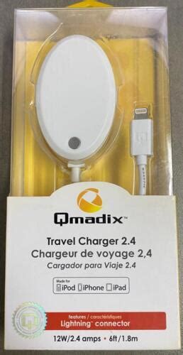 Qmadix iPhone Lightning Charger Packaging Reader