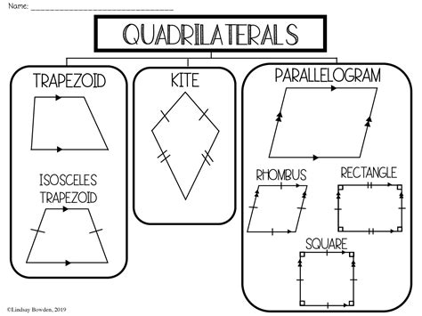 Quadrilateral Graphic Organizer Answer Sheet Kindle Editon