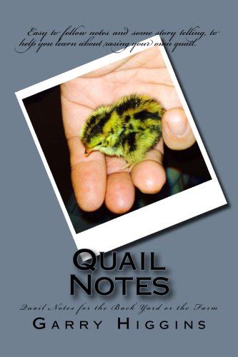 Quail Notes Quail Notes for the Back yard or the farm Epub