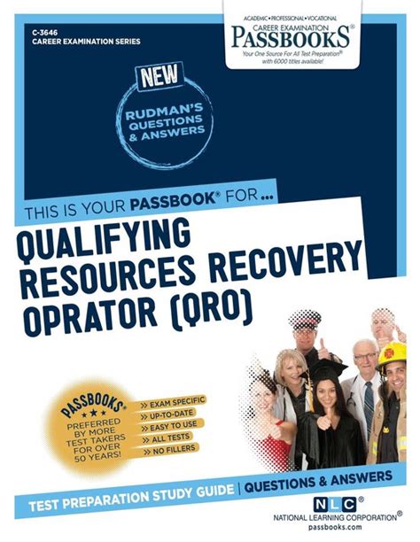 Qualifying Resources Recovery Operator QROPassbooks Epub