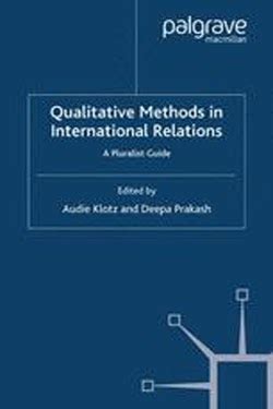 Qualitative Methods in International Relations A Pluralist Guide Epub