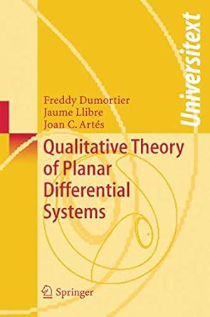 Qualitative Theory of Planar Differential Systems 1st Edition Epub