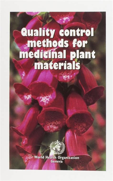 Quality Control Methods For Medicinal Plant Materials Kindle Editon