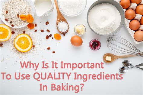 Quality Ingredients and Execution: