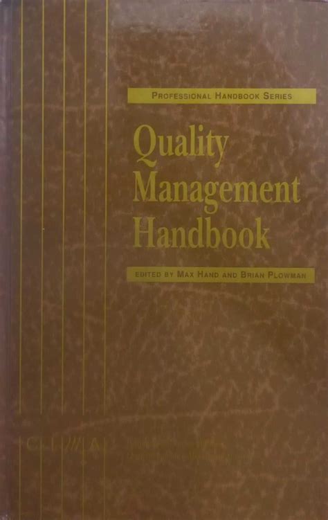 Quality Management Handbook Reader