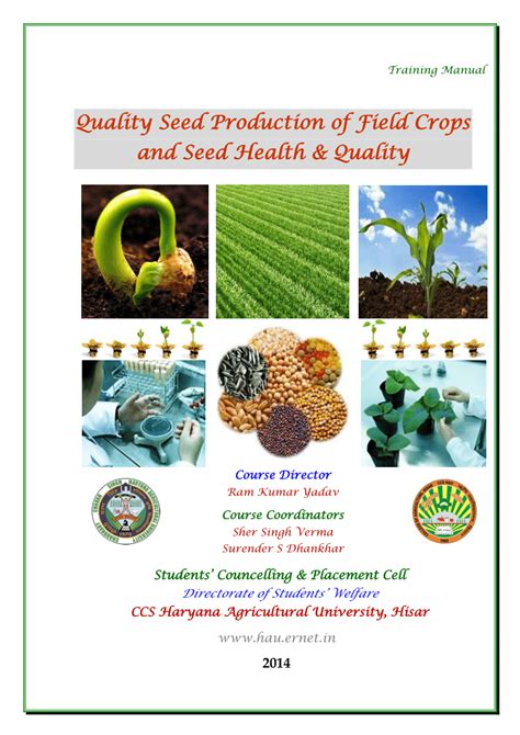 Quality Seed Production in Vegetable Crops Epub