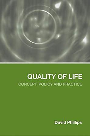 Quality of Life Concept Policy and Practice Epub