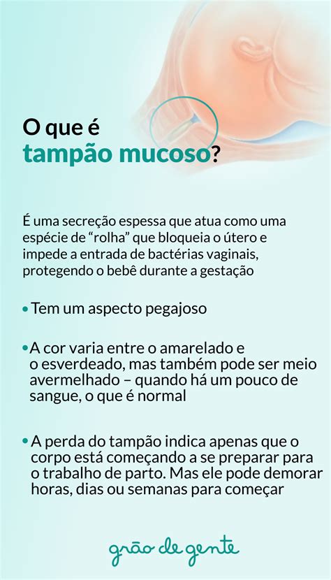 Quando o Tampão Mucoso Sai: Quanto Tempo Falta para o Parto?