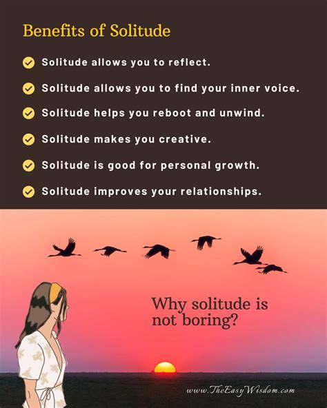 Quantifying the Benefits of Solitude