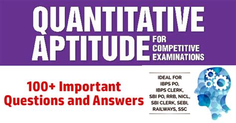 Quantitative Aptitude Questions And Answers With Explanation Kindle Editon