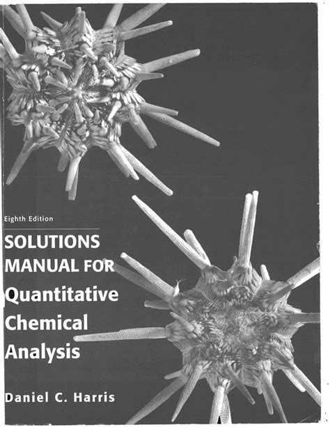 Quantitative Chemical Analysis Solution Kindle Editon