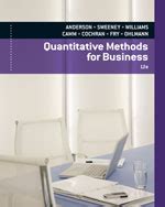 Quantitative Methods For Businesssolution Manual 12th Edition Reader